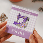 I'll Be In My Office Gift For Sewing Lovers, Tailor - Personalized Coaster