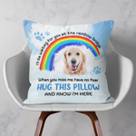 I'll Be Waiting For You - Personalized Photo Pillow (Insert Included)