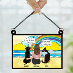 I'll Be Waiting For You - Personalized Window Hanging Suncatcher Ornament