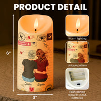 I'll Love You Always - Personalized LED Candle