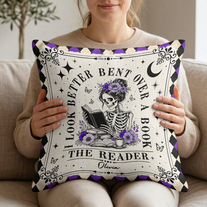 I-Look-Better-Bent-Over-A-Book-Gift-For-The-Reader-Personalized-Pillow-Cover-4