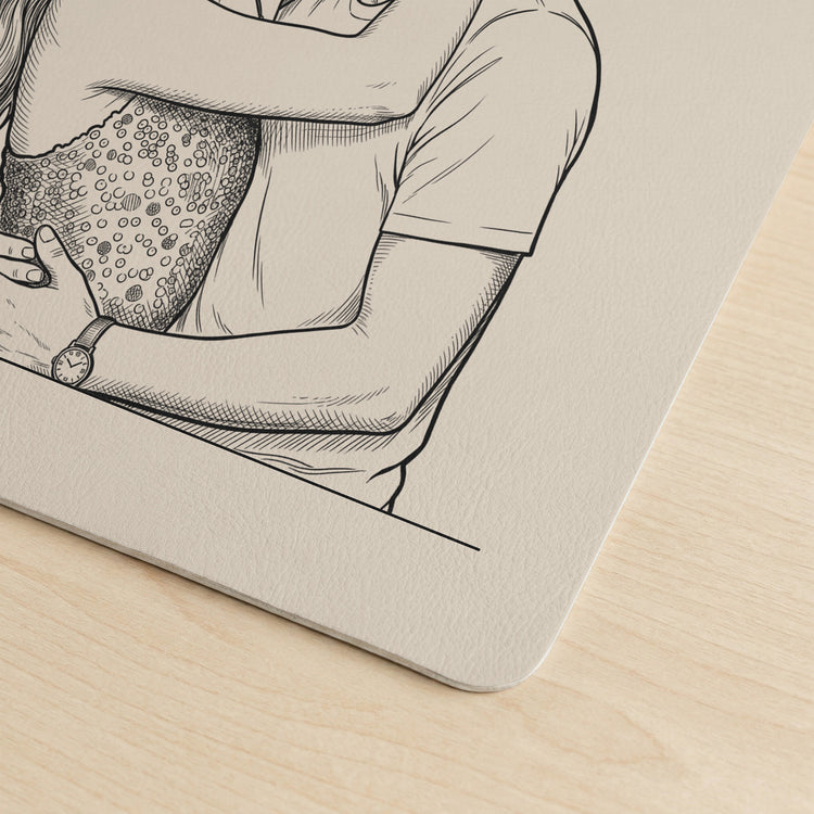 I-Love-You-Now-And-Always-Couple-Photo-Sketch-Line-Art-Personalized-Desk-Mat-5