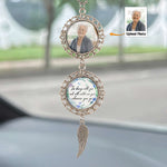 I'm Always With You And Will Watch Over You - Personalized Photo Car Ornament