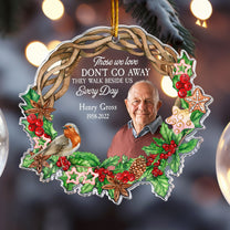 I'm Always With You - New Version - Personalized Acrylic Photo Ornament