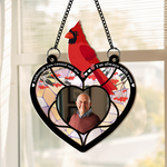I'm Always With You - Personalized Window Hanging Suncatcher Photo Ornament