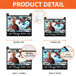 I'm Always With You - Personalized Photo Window Hanging Suncatcher Ornament
