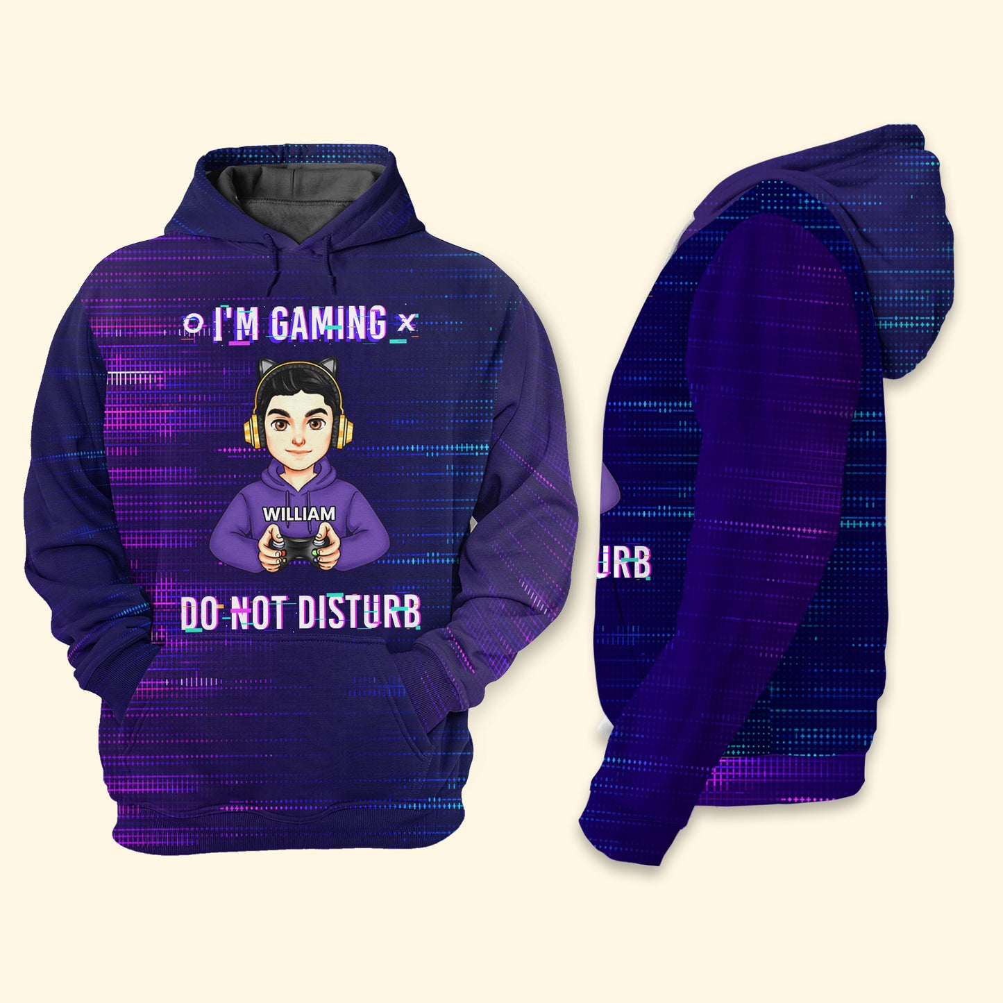 I'm Gaming Do Not Disturb - Personalized 3D Shirt