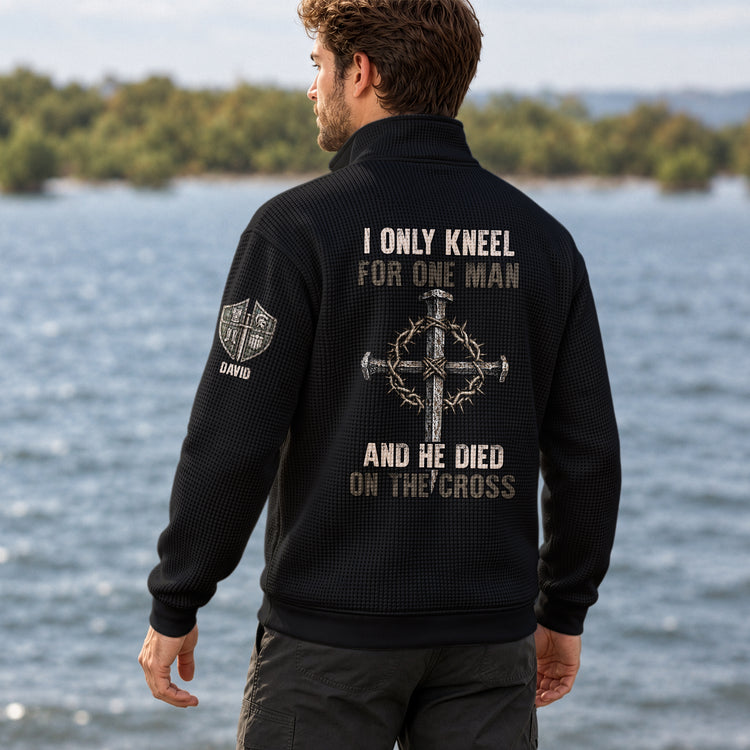 I-Only-Kneel-And-He-Died-On-The-Cross-Personalized-Sweatshirt-2
