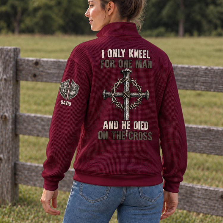 I-Only-Kneel-And-He-Died-On-The-Cross-Personalized-Sweatshirt-3