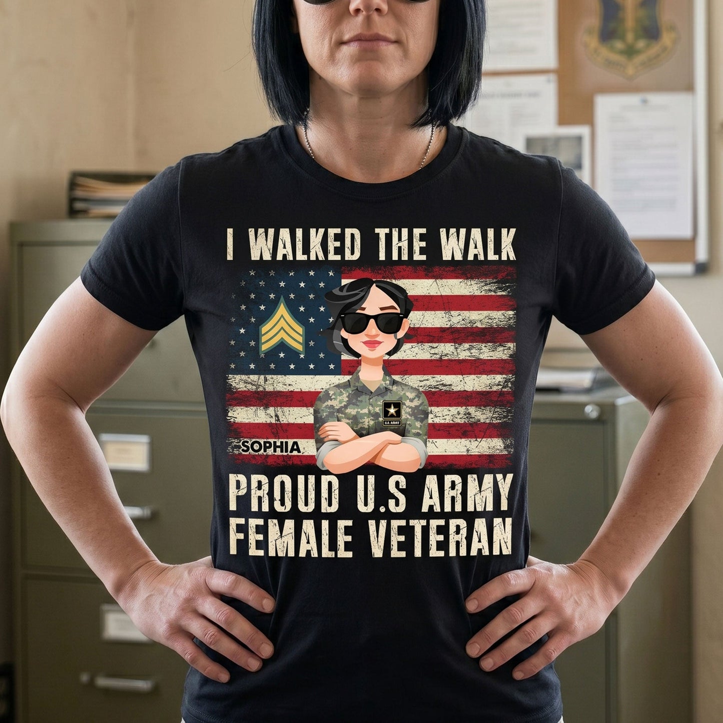 I_Walked_The_Walk_Military_Branch_Veteran_Personalized_Shirt_1