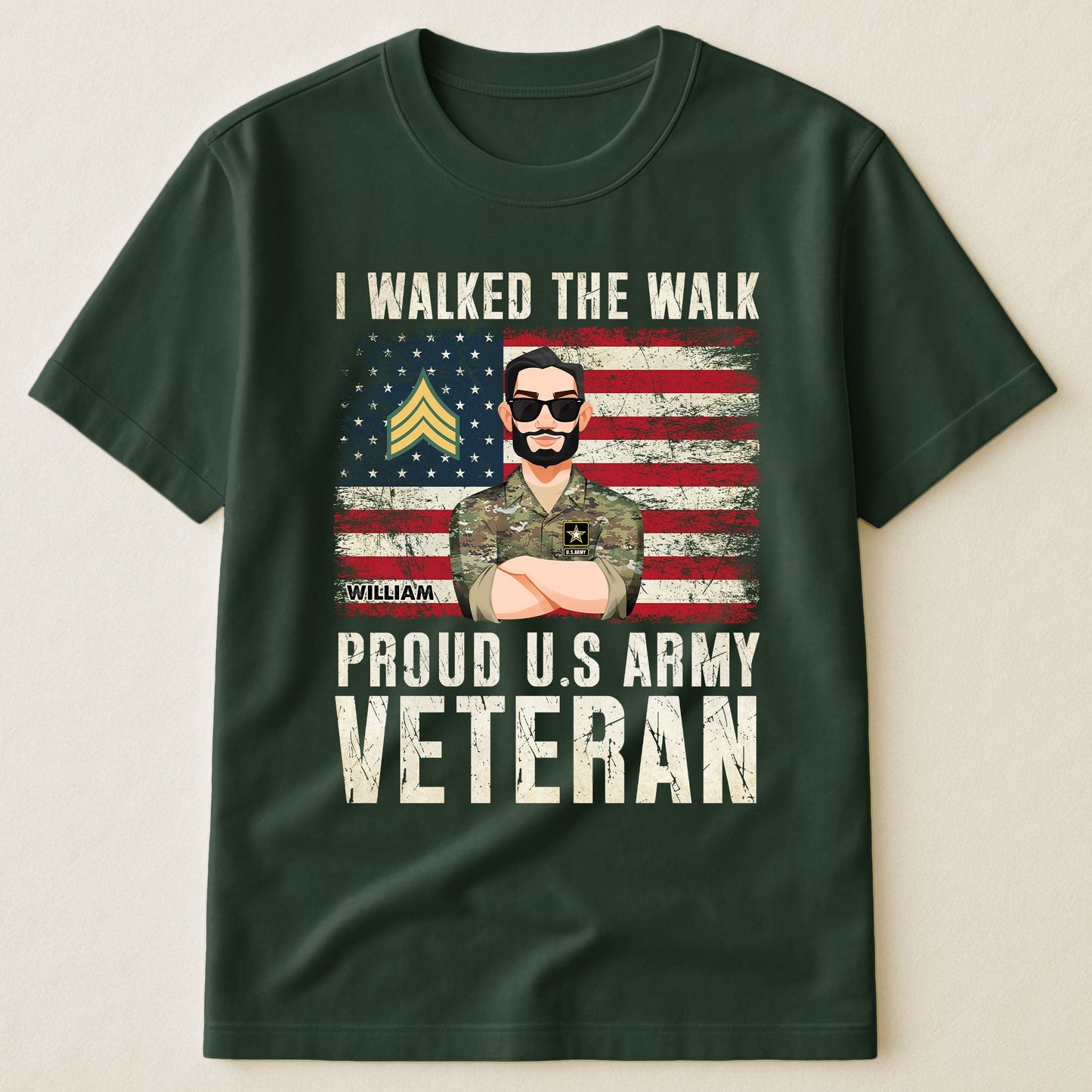 I_Walked_The_Walk_Military_Branch_Veteran_Personalized_Shirt_5