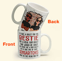 I'd Take A Bullet For You - Personalized Mug
