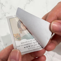 I'll Always Be You Little Girl You'll Always My Hero - Personalized Photo Tie Patch