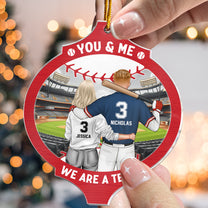 I'll Always Be Your Biggest Fan - Personalized Acrylic Ornament