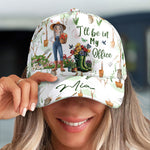 I'll Be In My Office Cartoon Version - Personalized Classic Cap