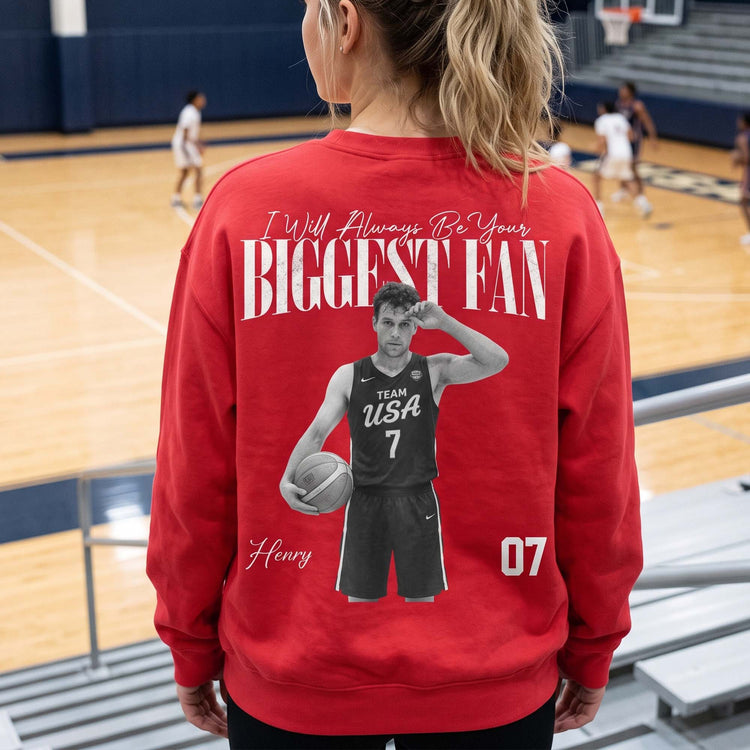 I'll-Always-Be-Your-Biggest-Fan-For-Sport-Lovers,-Girlfriend-Personalized-Shirt