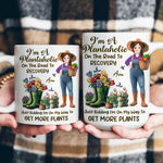 I'm A Plantaholic On The Road To Recovery - Personalized Mug