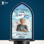 I'm Always Here With You - Personalized Photo Solar Light