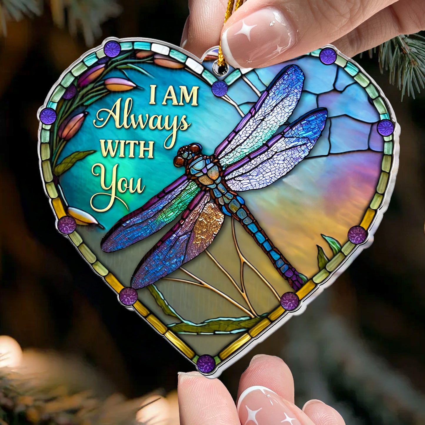I'm Always With You - Acrylic Ornament