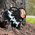 I'm Always With You Cemetery Decoration - Personalized Photo Metal Garden Stake