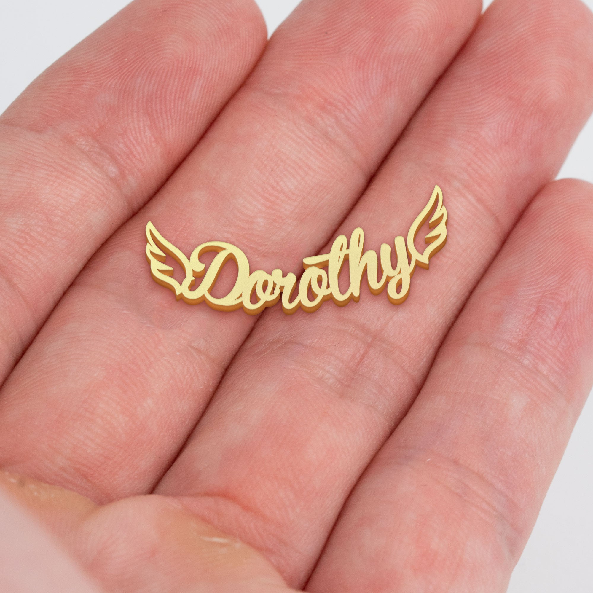 I'm Always With You Never Far Away Memorial Gift - Personalized Name Stud Earrings