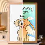 I'm Always With You - Personalized Light Up Picture Frame