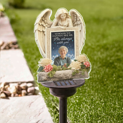 I'm Always With You - Personalized Photo Solar Light
