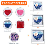 I'm As Lucky As Can Be The Best Mommy Belongs To Me - Personalized Photo Flower Shadow Box With LED Light