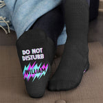 I'm Gaming Do Not Disturb - Personalized Crew Socks