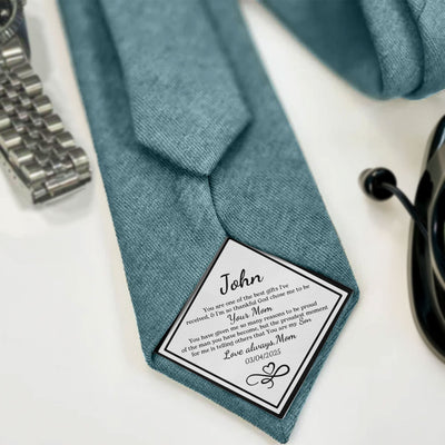 I'm So Thankful God Chose Me To Be Your Mom - Personalized Tie Patch