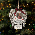 I'm-Always With You Custom Photo Christmas Memorial - Personalized Ornament 9
