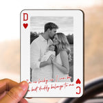 I'm-As-Lucky-As-I-Can-Be-The-Best-Daddy-Belongs-To-Me-Drive-Safe-Dad-Personalized-Wooden-Photo-Car-Visor-Clip-5