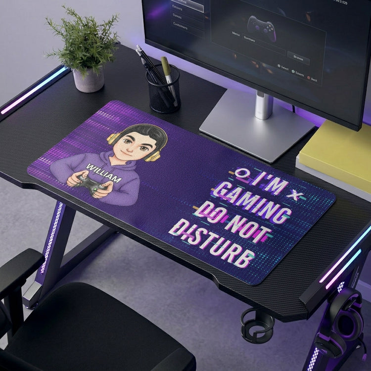 I'm-Gaming-Do-Not-Disturb-For-Gaming-Lovers,-Him,-Her-Personalized-Desk-Mat-1