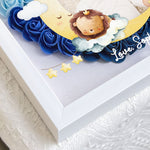 I'm As Lucky As Can Be The Best Mommy Belongs To Me - Personalized Photo Flower Shadow Box