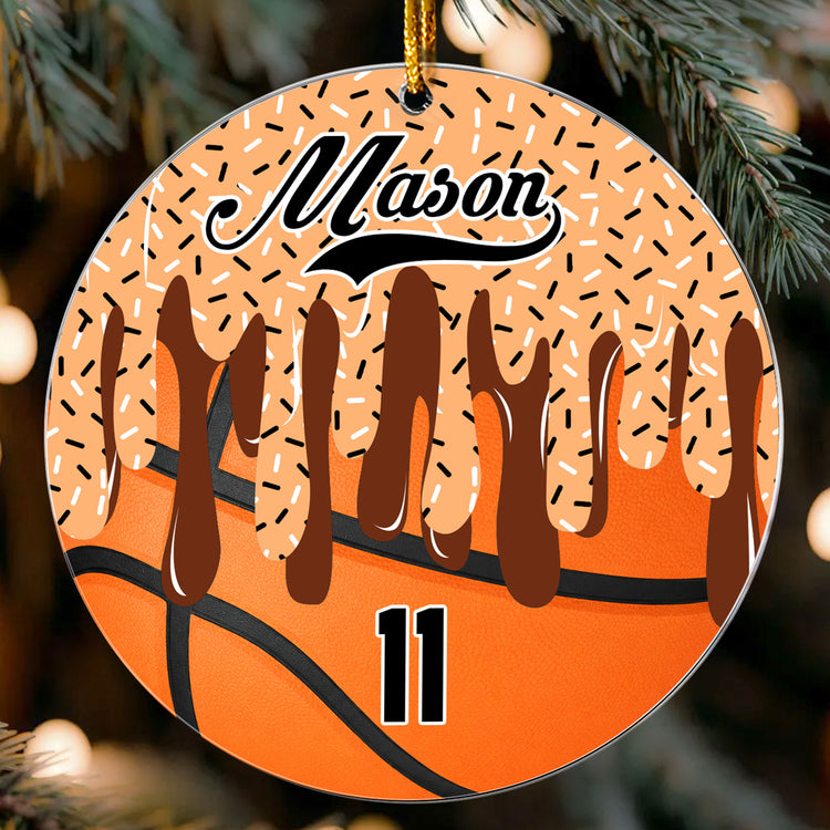 Ice-Cream-Drip-Sport-For-Kids,-Grandkids-Baseball,-Softball,-Basketball,-Football-Personalized-Ornament-3
