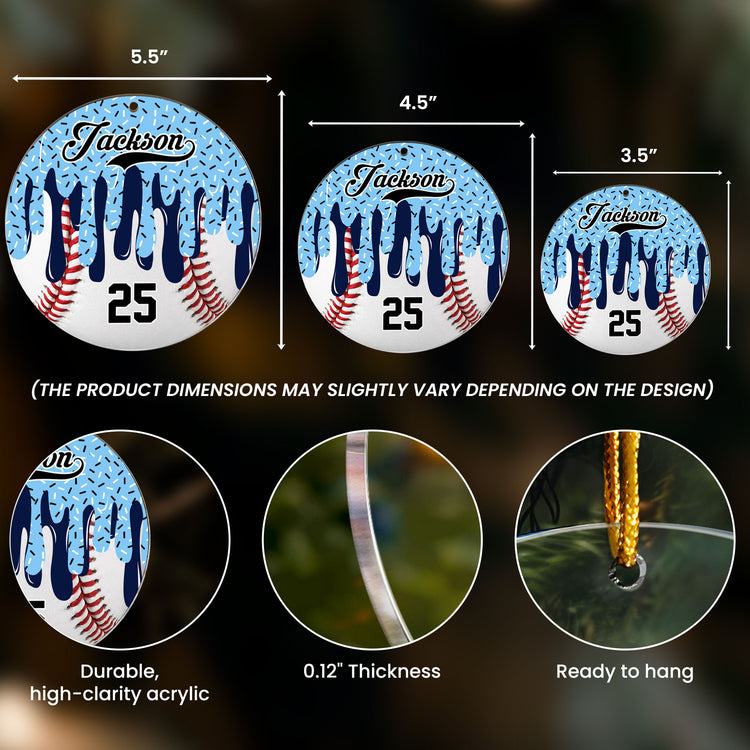Ice-Cream-Drip-Sport-For-Kids,-Grandkids-Baseball,-Softball,-Basketball,-Football-Personalized-Ornament-4