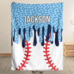 Icecream-Drip-Design-For-Baseball,-Softball,-Soccer,-Football,-Basketball,-Hockey-Lover--Personalized-Blanket-2