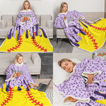 Icecream-Drip-Design-For-Baseball,-Softball,-Soccer,-Football,-Basketball,-Hockey-Lover--Personalized-Blanket-3