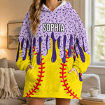Icecream-Drip-Design-For-Baseball,-Softball,-Soccer,-Football,-Basketball,-Hockey-Lover-Personalized-Hoodie-2