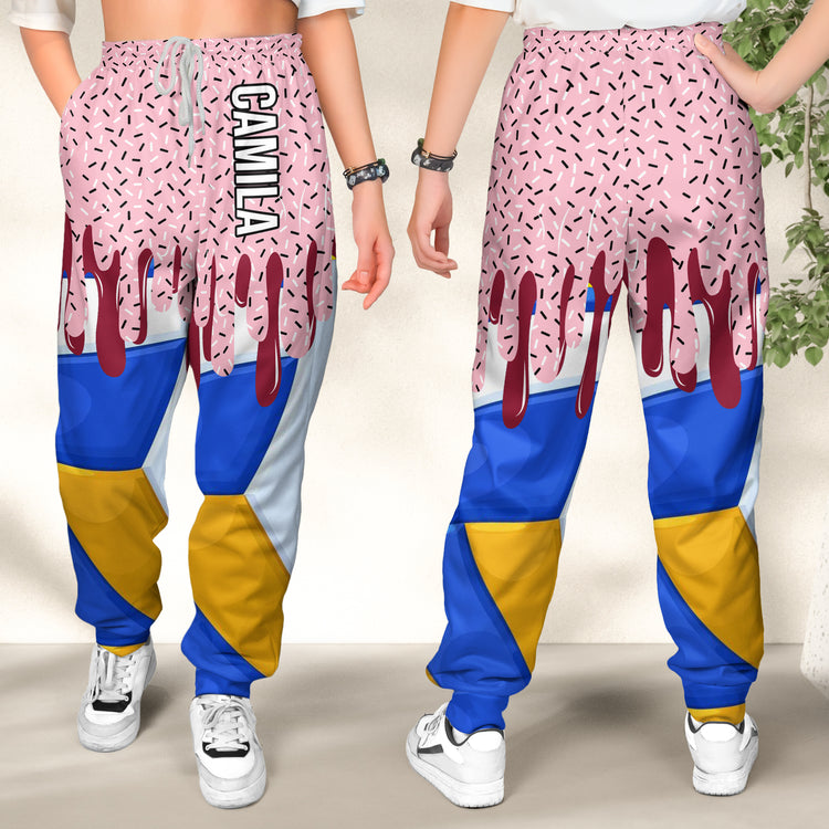 Icecream-Drip-Design-For-Baseball,-Softball,-Soccer,-Football,-Basketball,-Hockey-Lover-Personalized-Sweatpants4