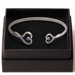 I'd Punch A B*tch For You Right In The Throat - Personalized Heart Bracelet
