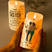 I'd Walk Through Fire For You - Personalized LED Candle