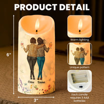 I'd Walk Through Fire For You - Personalized LED Candle