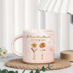 If Besties Were Flowers I'd Pick You - Personalized Marble Mug