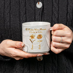 If Besties Were Flowers I'd Pick You - Personalized Marble Mug