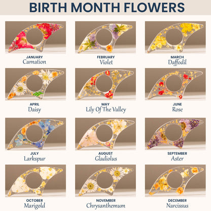 If Besties Were Flowers I'd Pick You - Personalized Resin Book Page Holder