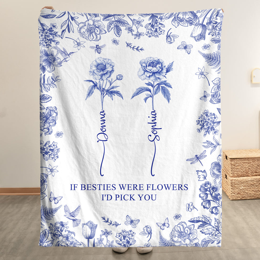 Grandma #39 s Garden Custom Kids Birth Flower Toile De Jouy Grandma #39 s Garden Custom Kids Birth Flower Toile De Jouy