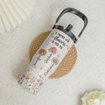 If Friends Were Flowers I'd Pick You - Personalized 30oz Tumbler With Handle