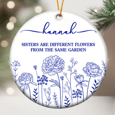 If Besties Were Flowers I'd Pick You - Personalized Ceramic Ornament
