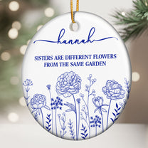 If Besties Were Flowers I'd Pick You - Personalized Ceramic Ornament